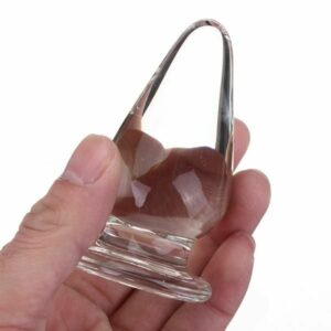 Crystal Glass Butt Plug (M)
