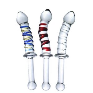 Beautiful Double Sided Crystal Glass Massager