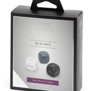 Fifty Shades Play Nice Role Play Dice