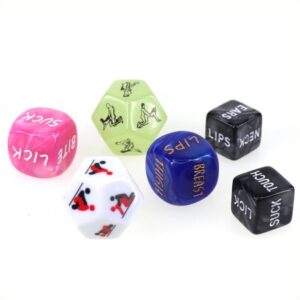Erotic Games Sex Dice 6pcs Set